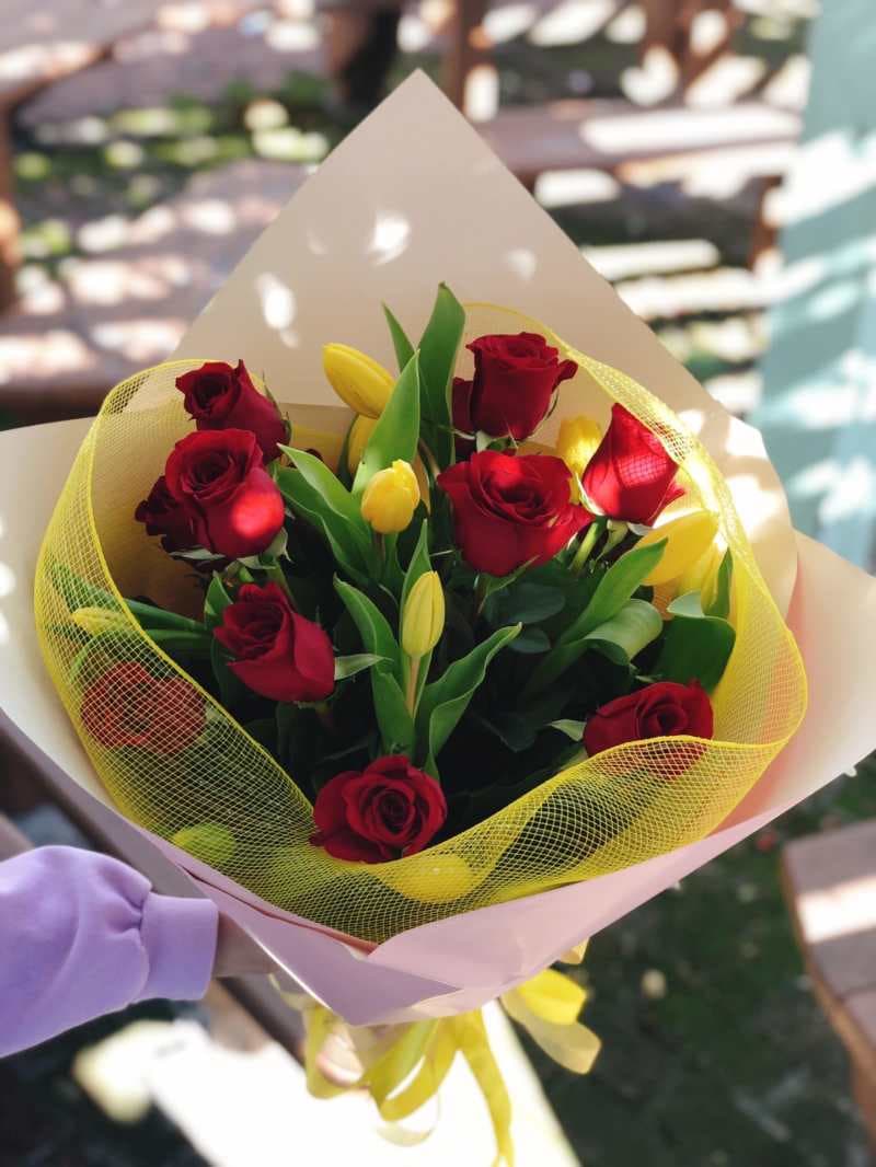 Roses & Tulips Hand Wrap